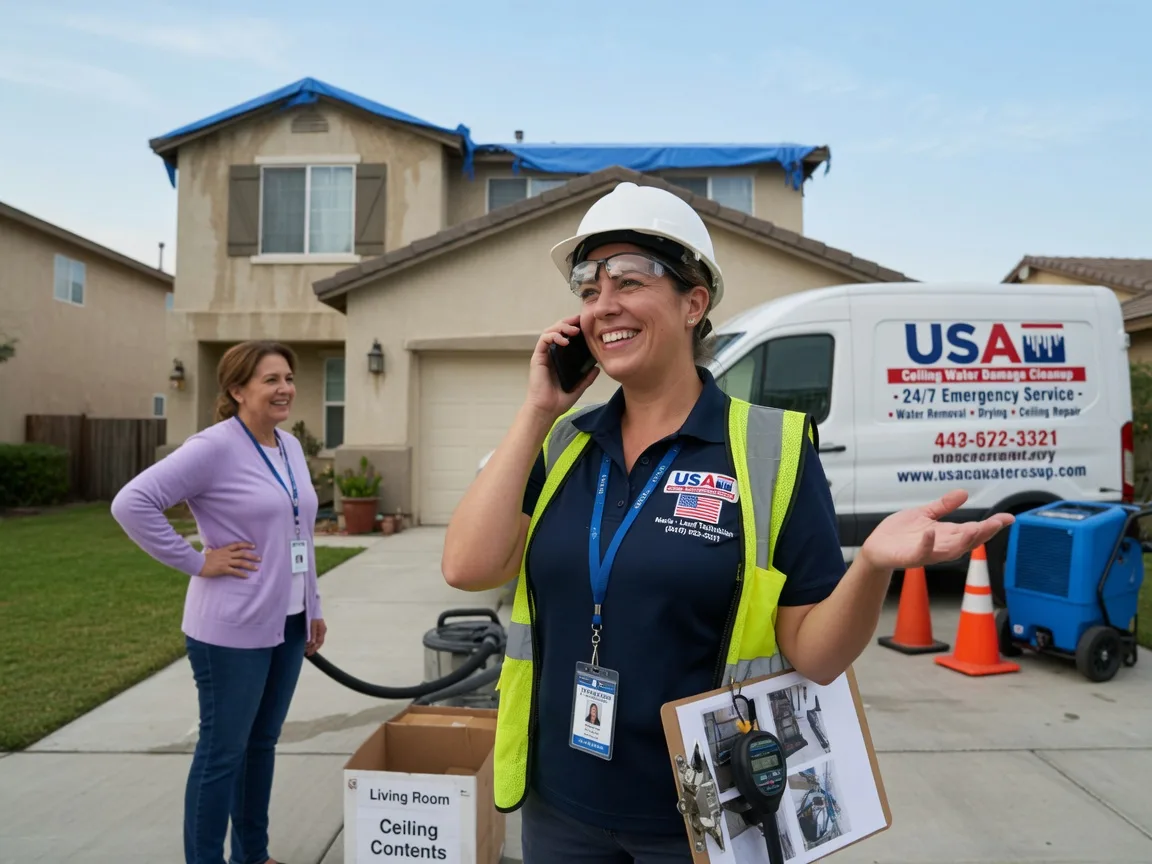 Ceiling Water Damage Restoration Lecompton, KS FAQs